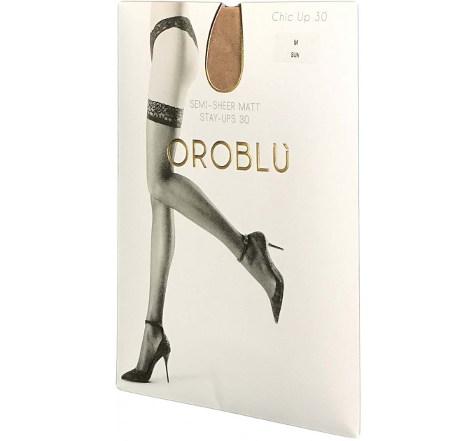 Чулки OROBLU Chic up 30 VOBC01001