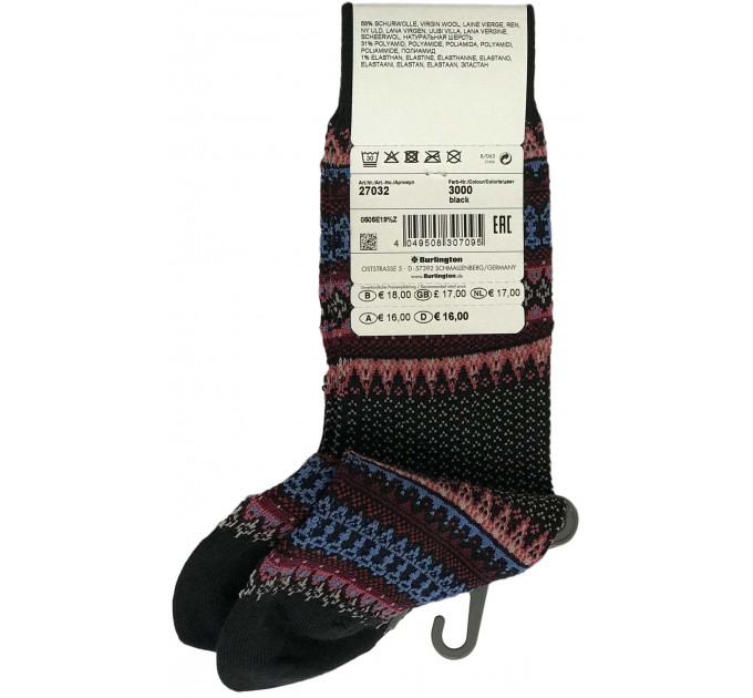 Носки Burlington Ancient Fair Isle Women Socks 27032