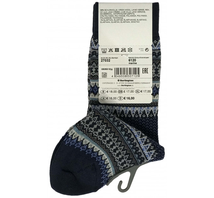 Носки Burlington Ancient Fair Isle Women Socks 27032