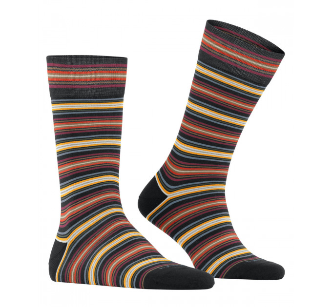 Носки Burlington Multi Stripe Men Socks 21989