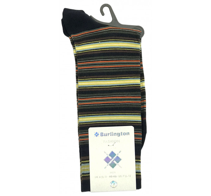 Носки Burlington Multi Stripe Men Socks 21989