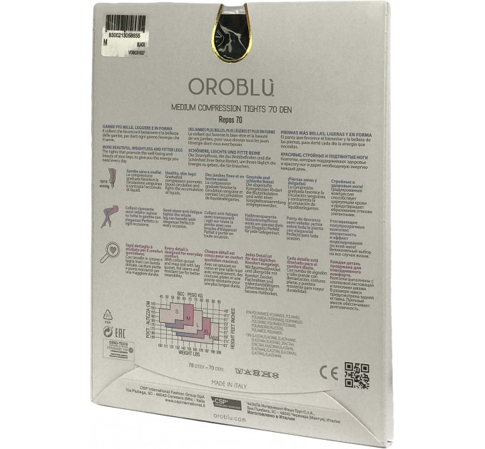 Колготки OROBLU REPOS 70 VOBC01027