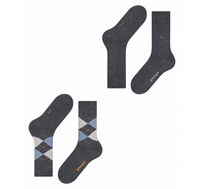 Носки Burlington Everyday Mix 2-Pack Men Socks 21044