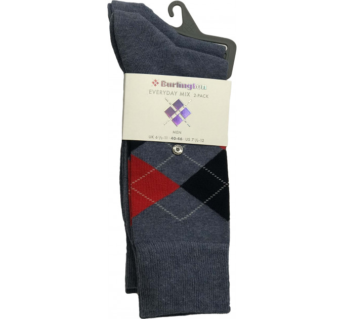 Носки Burlington Everyday Mix 2-Pack Men Socks 21044